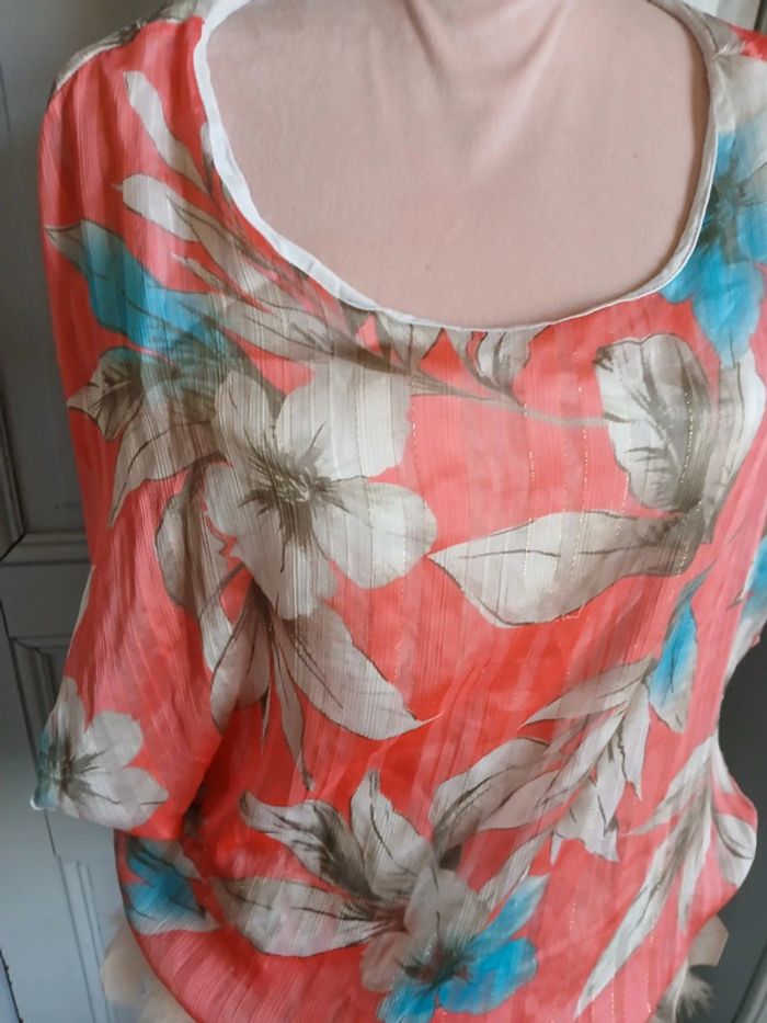 Très jolie blouse femme Julie Mode taille S - photo numéro 5
