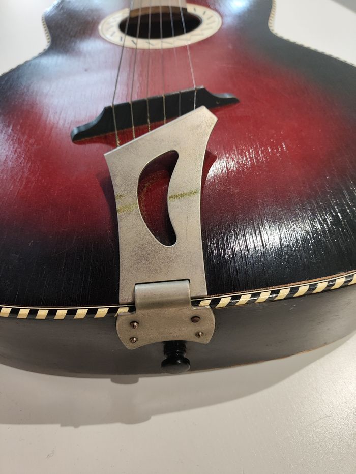 Guitare Made in Germany 40 50 60 1940 1950 Acoustique Acoustic Old Vintage Rare Hawe - photo numéro 5