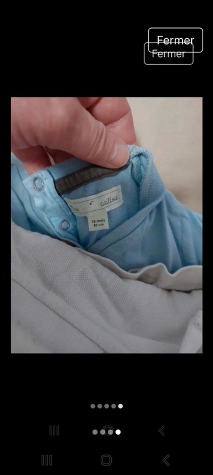 Lot 5 tee-shirts - photo numéro 4