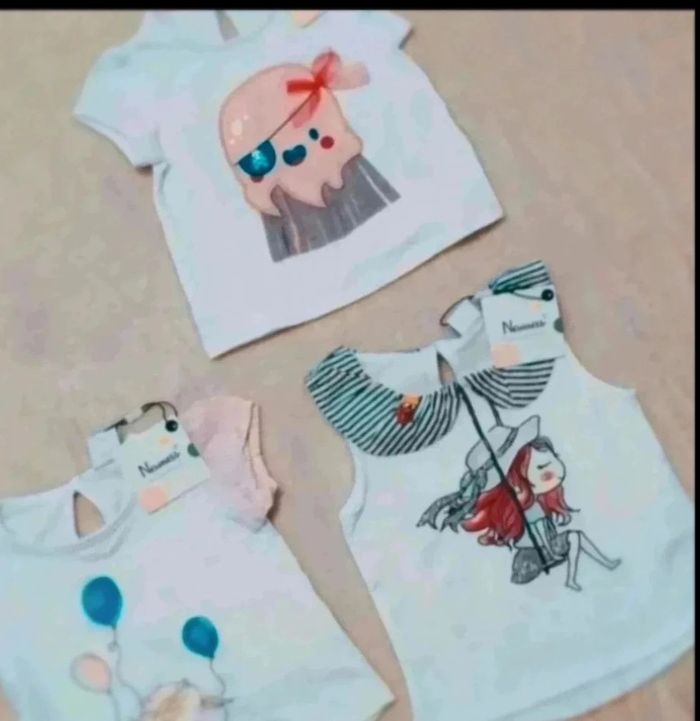 3 T shirts