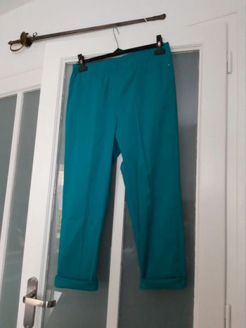 Pantalon turquoise