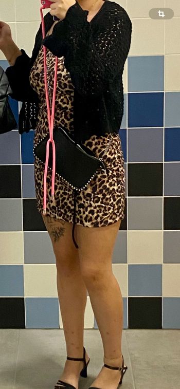 Robe SHEIN léopard
