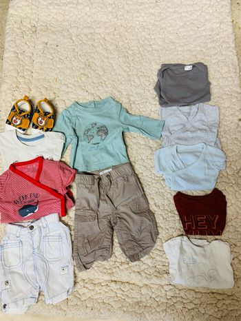 Lot bébé garçon 1 mois