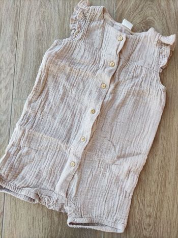 Combinaison beige H&M 6-9 mois
