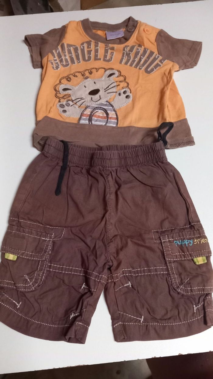 Ensemble tigre 3 mois.