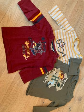Lot de 3 polos Harry Potter