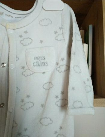 Pyjamas velours  6 mois