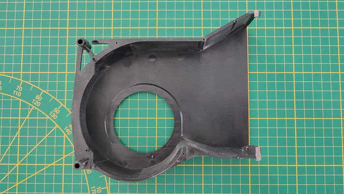 Cache bloc ventilation pièce détachée console de jeux Sony Playstation 3 PS3 SLIM cech-3004b #B97 - photo numéro 2