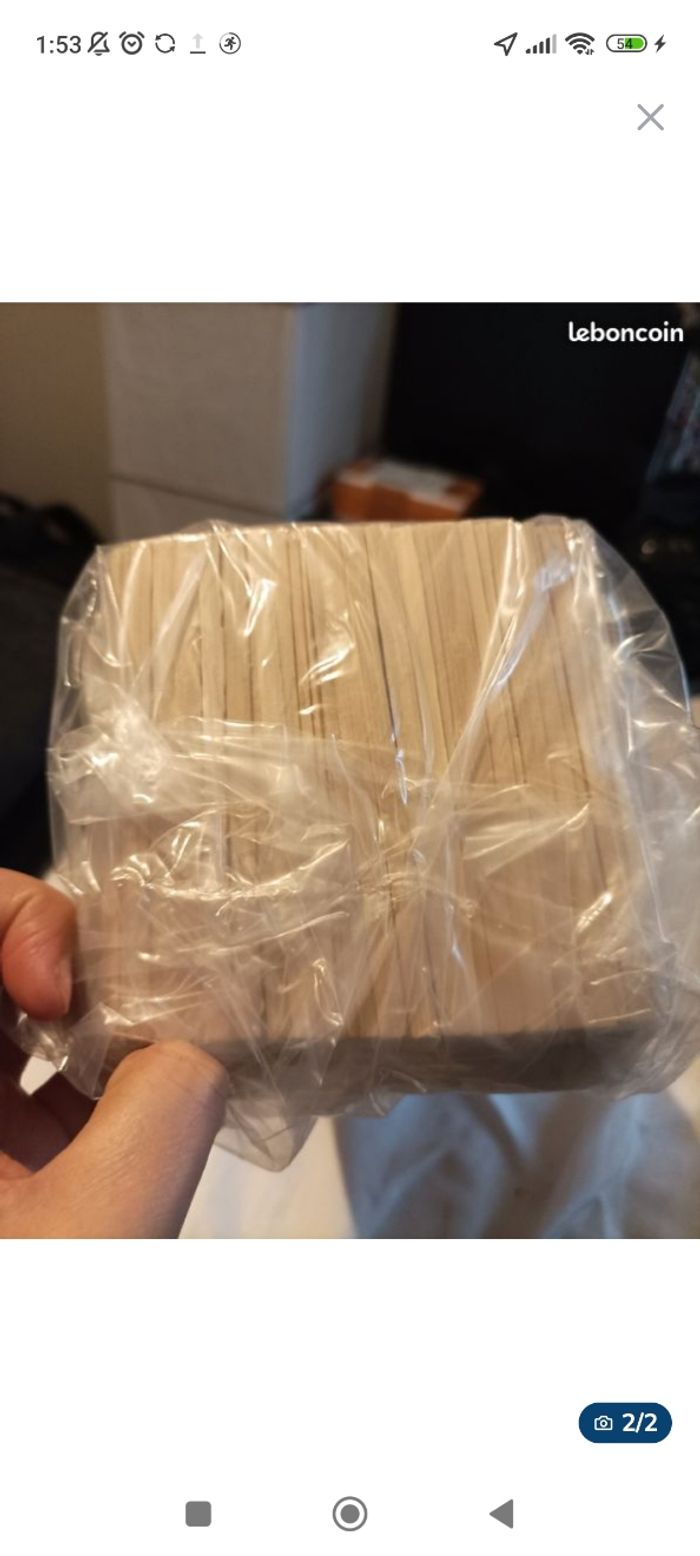200 gobelets en carton + agitateurs en bois - photo numéro 2