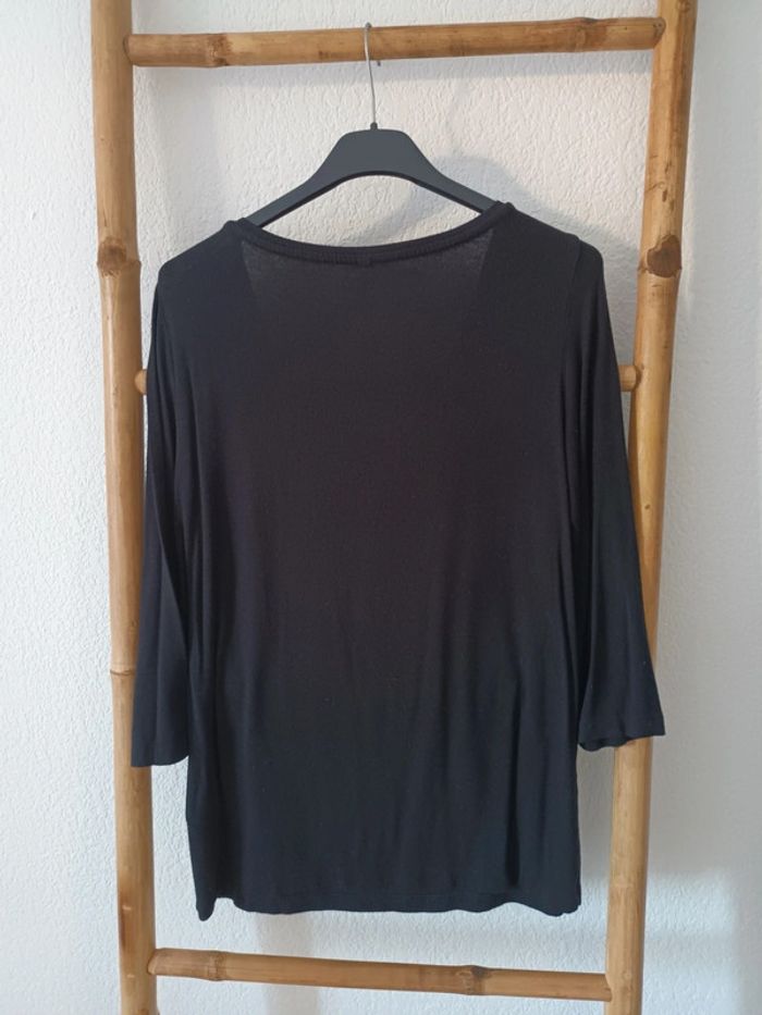 Haut manches longues noir uni Only taille M - photo numéro 3
