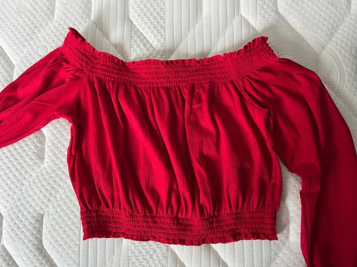 Blouse épaules dénudées - photo numéro 4
