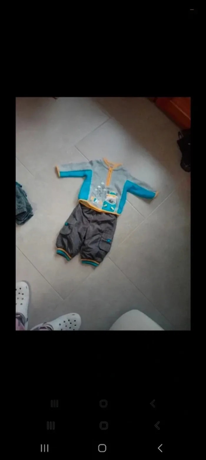 Ensemble chaud 6mois