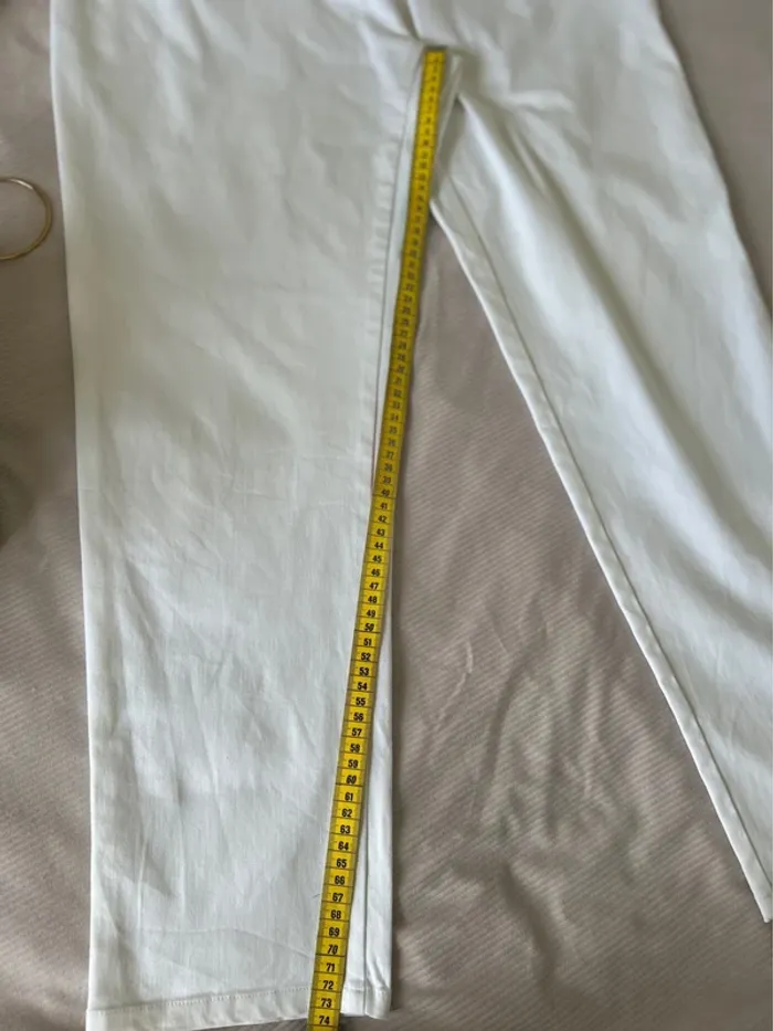 Pantalon blanc eugen Klein taille 46 - photo numéro 2