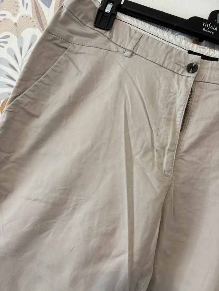 Pantalon Chino gris très clair - photo numéro 3