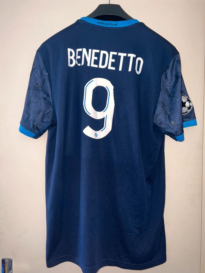 Maillot de foot OM 2020/21 Benedetto taille 2 XL - photo numéro 2