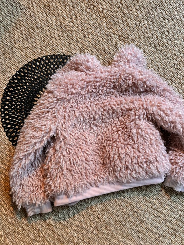 Manteau mouton rose - photo numéro 2