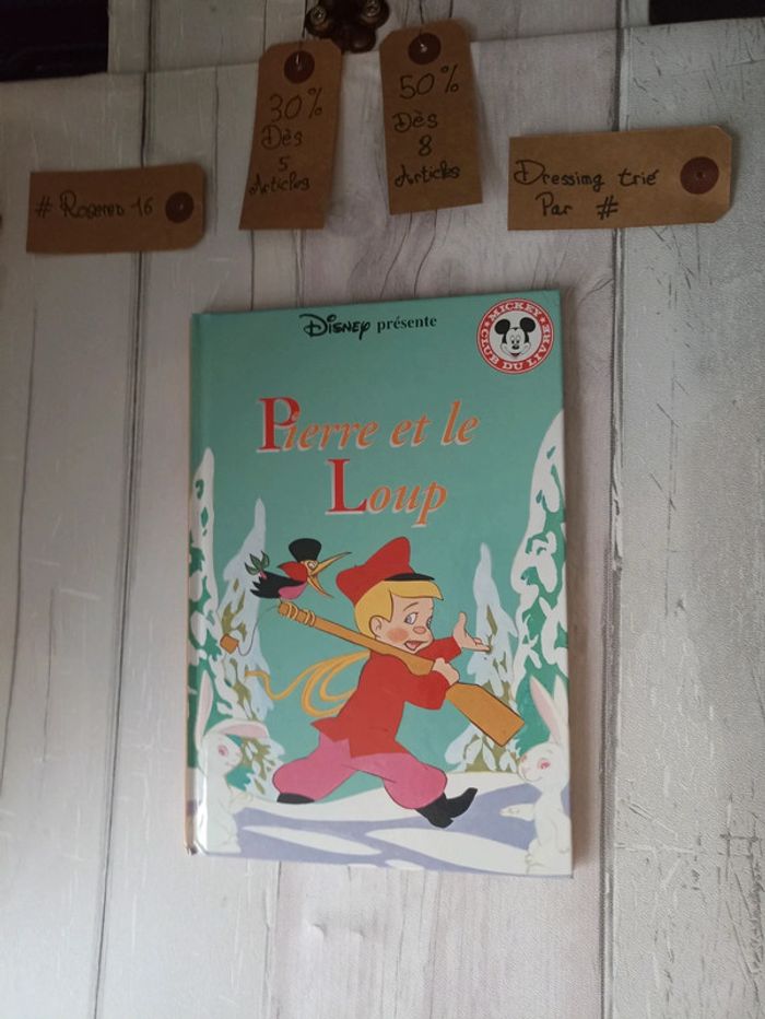 Livre Disney "Pierre et le loup"