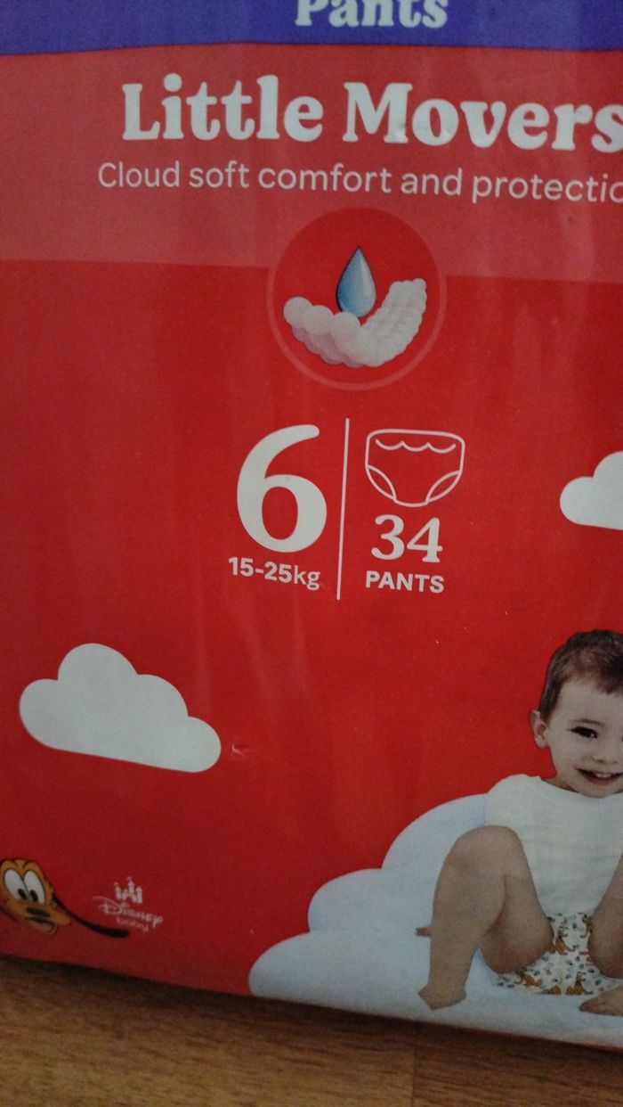 Paquet de couches Huggies pants taille 6 - photo numéro 2