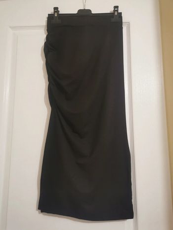 Jupe longue noire plissée neuve xxs petite