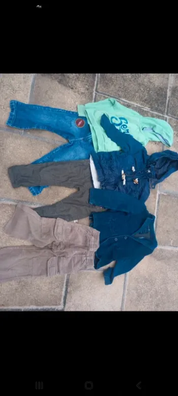 Lot de 5 pièces 3-4 ans