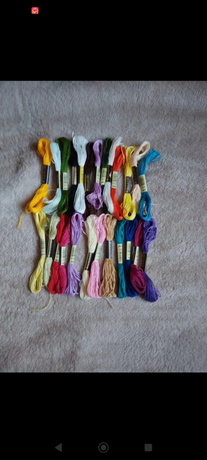 50  paquets de fils a broder - photo numéro 5