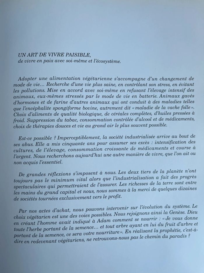 Livre Cuisine Végétarienne - photo numéro 4