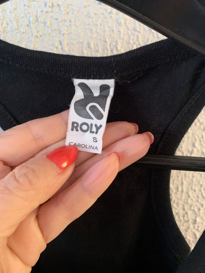 Débardeur fantaisie noir taille S - photo numéro 2