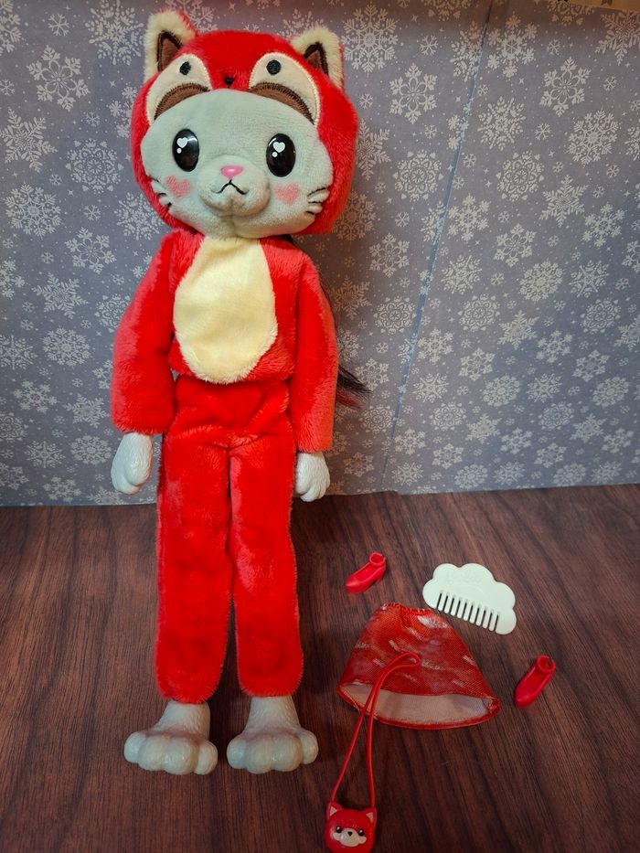 Barbie cutie reveal chat panda roux - photo numéro 3