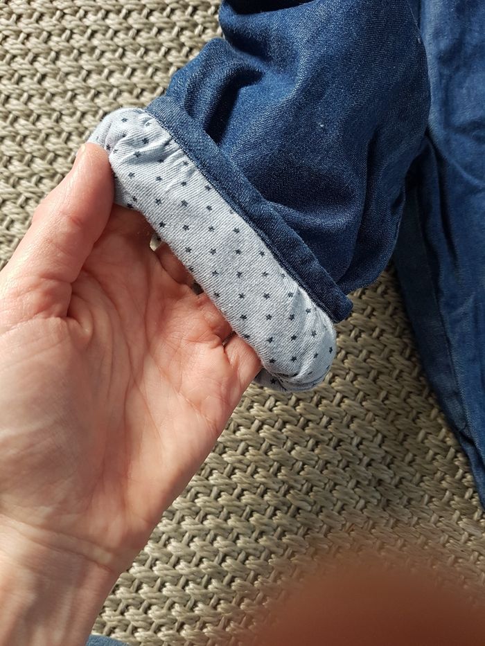 Lots de 3 Pantalons sarouels hiver fille - 6 mois - photo numéro 4
