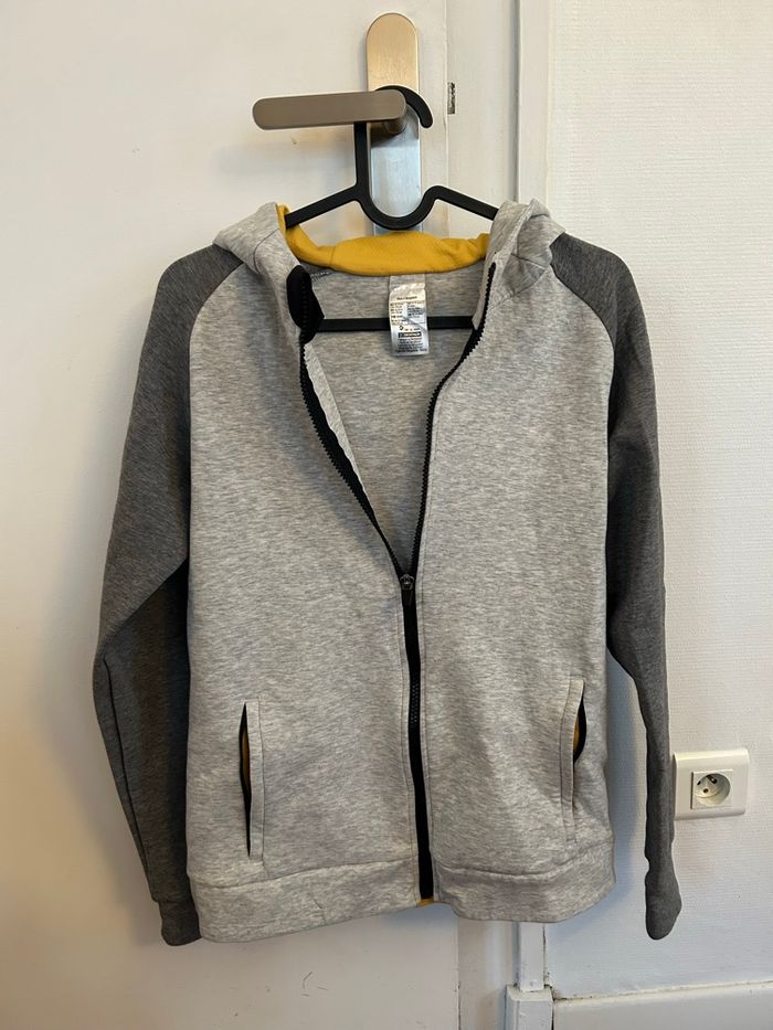 Sweat-shirt zippé