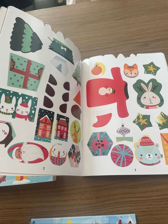 Lot 3 livres neufs enfants Noël  hiver - photo numéro 5