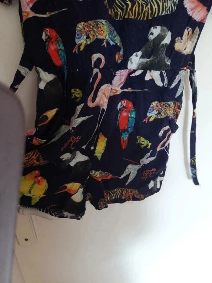 Combishort animaux sauvage 7/8 ans h et m - photo numéro 2