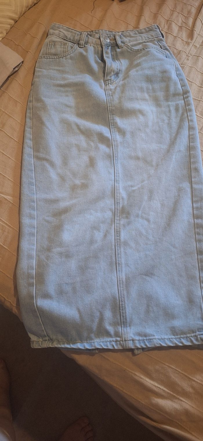 Jupe en jeans
