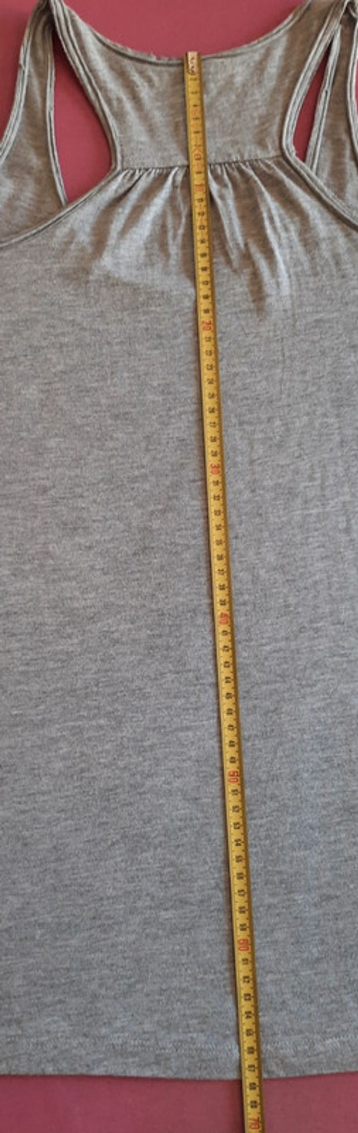 Débardeur gris imprimé taille L - photo numéro 9