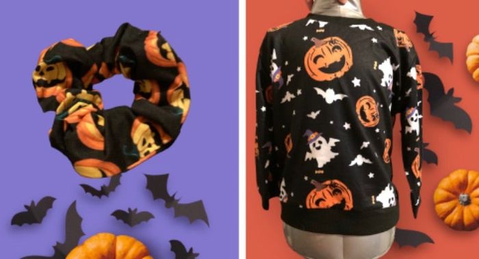 Pull Halloween et chouchou