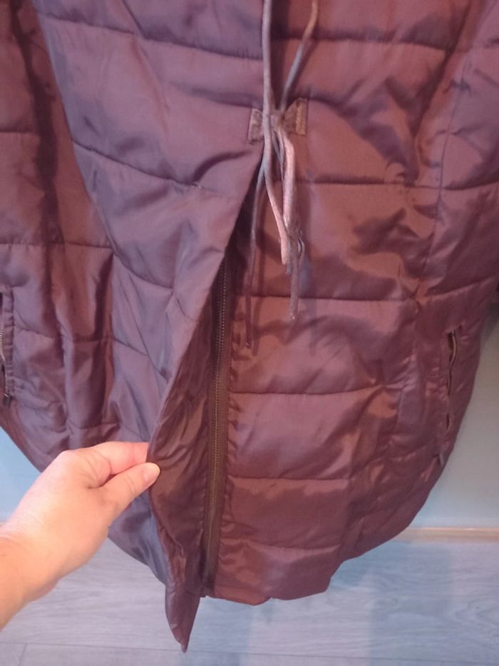 Doudoune Marron Taille 46 - photo numéro 4
