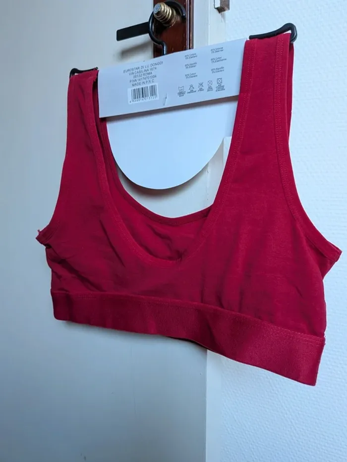 Brassière taille M neuve  fushia Ouno Comfort - photo numéro 8