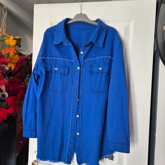 Chemise avec franges modèle unique grande taille - photo numéro 5