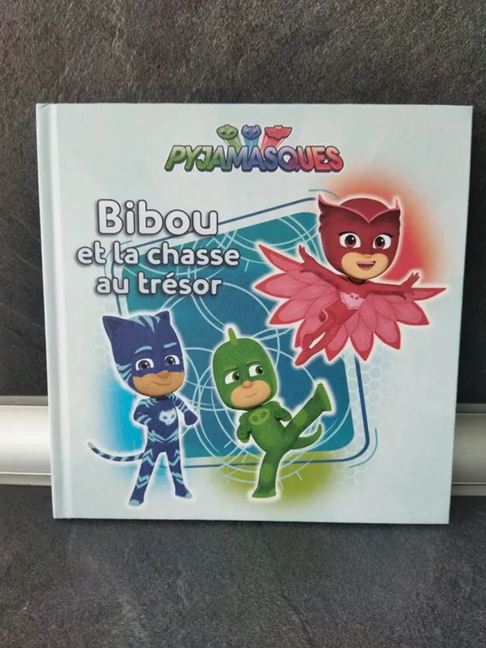 Livre pyjamasques Bibou et la chasse au trésor
