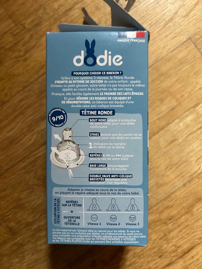 Biberon Dodie anti colique - neuf - photo numéro 7