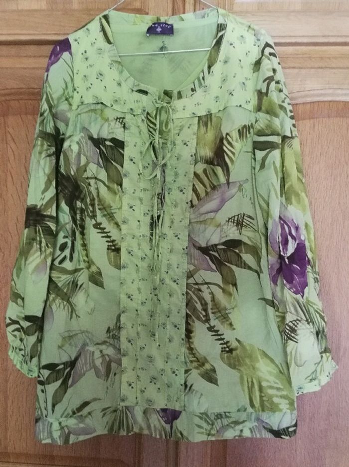 Tunique et t shirt voile dessous One step