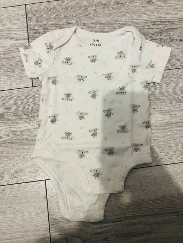 Body manches courtes 12mois