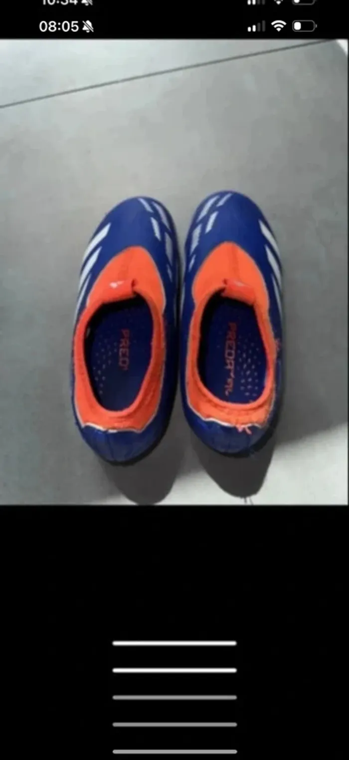 Chaussure de foot adidas predator t30