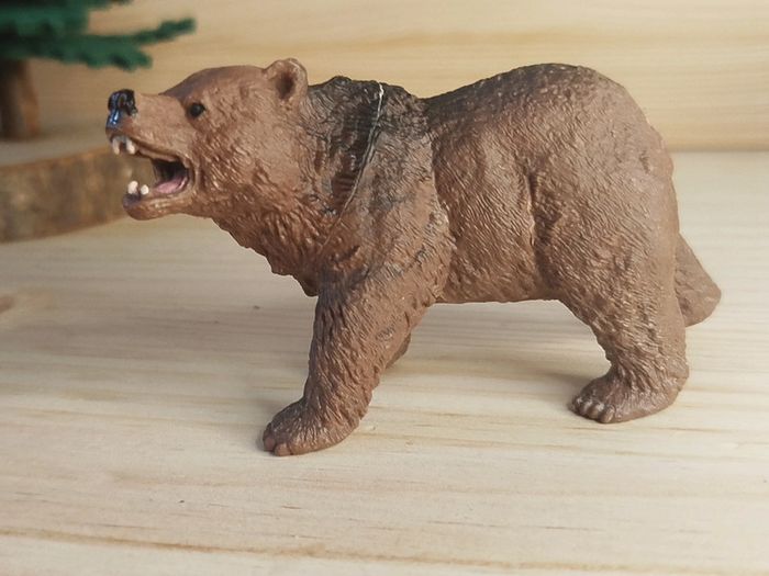 Figurine ours brun Animal de la forêt - photo numéro 3