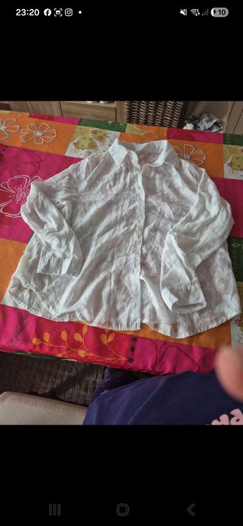 Chemise transparente