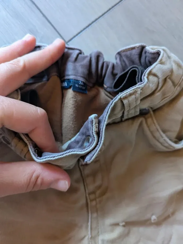 Pantalon doublé kiabi 3 ans 36mois - photo numéro 2