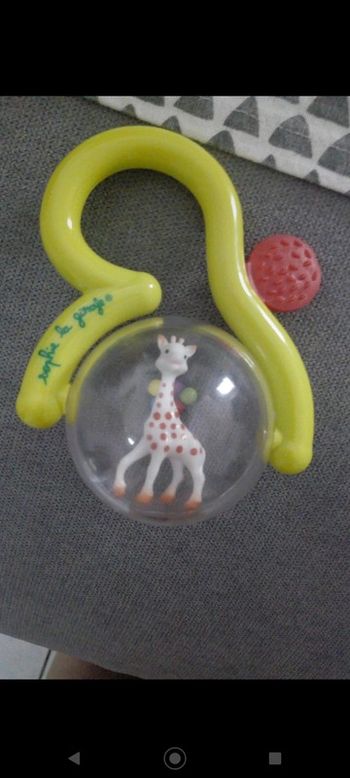 Hochet boule avec Sophie la girafe