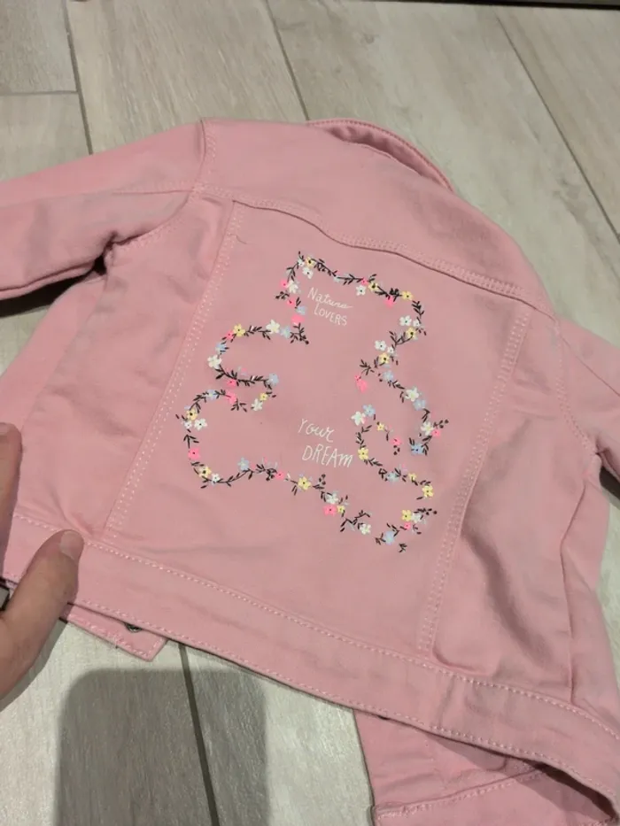 Veste rose Lulu castagnette 18 mois - photo numéro 5
