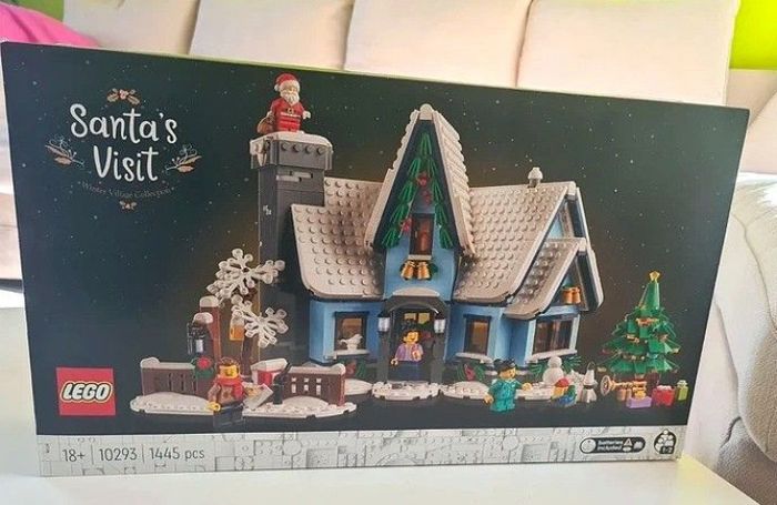 Lego - la visite du pere noel - 10293