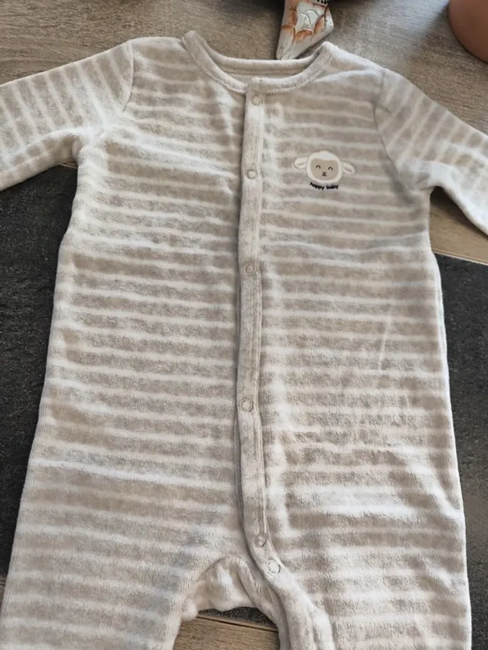 Pyjama hiver garçon 12 mois 80cm in extenso - photo numéro 6